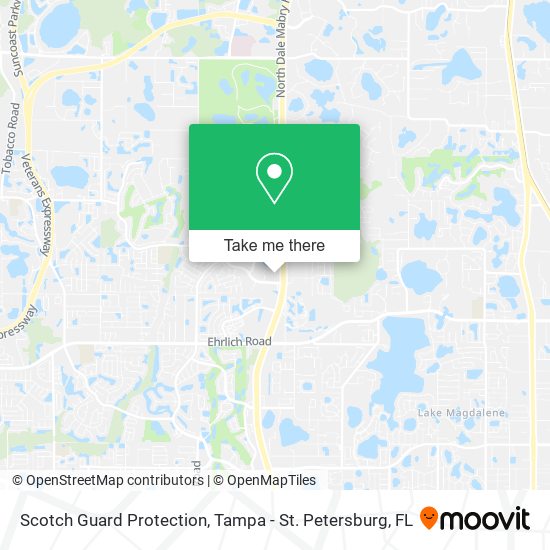 Mapa de Scotch Guard Protection