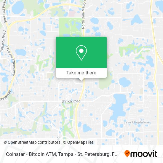 Coinstar - Bitcoin ATM map