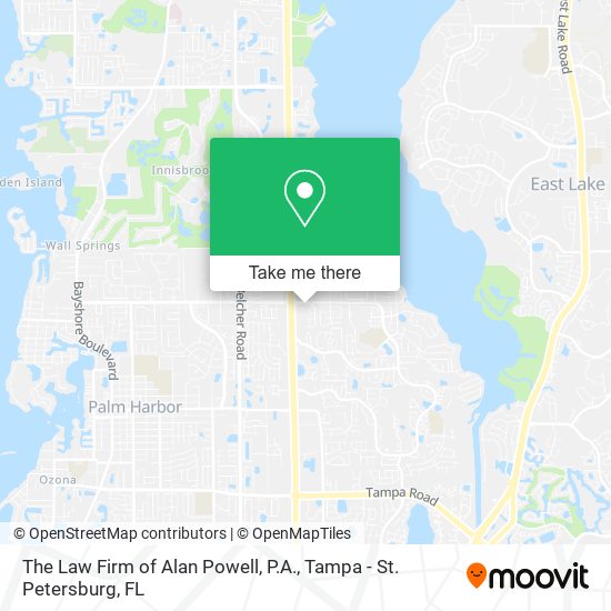 The Law Firm of Alan Powell, P.A. map