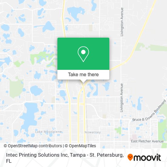 Intec Printing Solutions Inc map