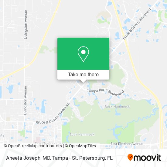 Aneeta Joseph, MD map