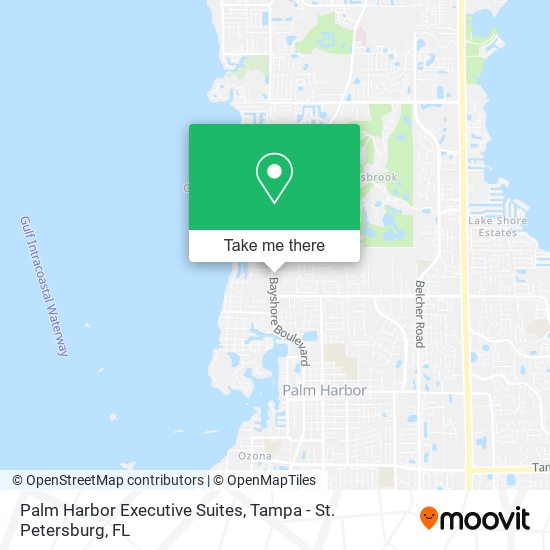 Palm Harbor Executive Suites map