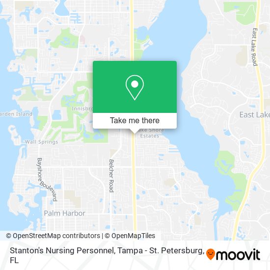Stanton's Nursing Personnel map
