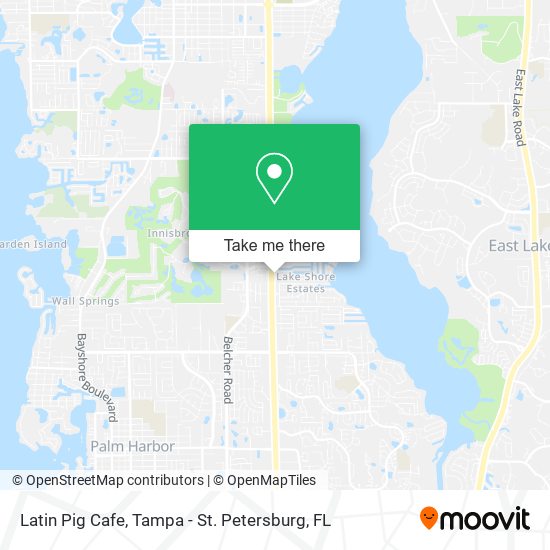 Mapa de Latin Pig Cafe