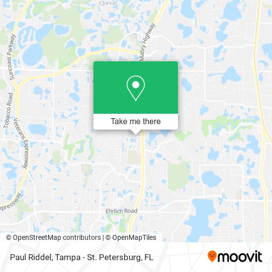 Paul Riddel map