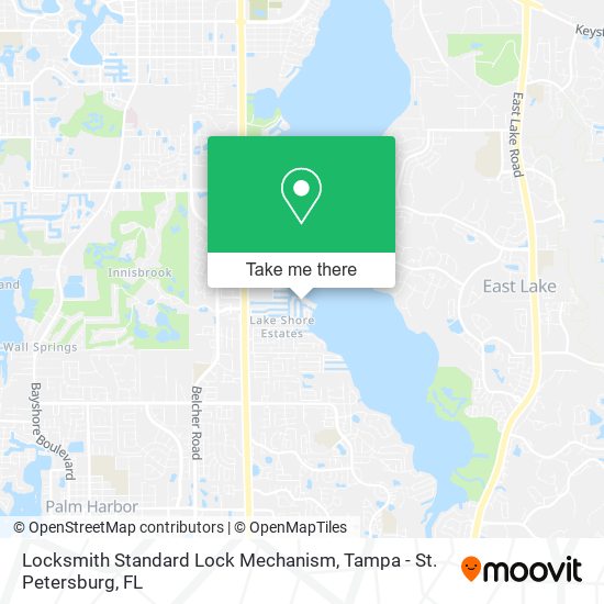 Locksmith Standard Lock Mechanism map