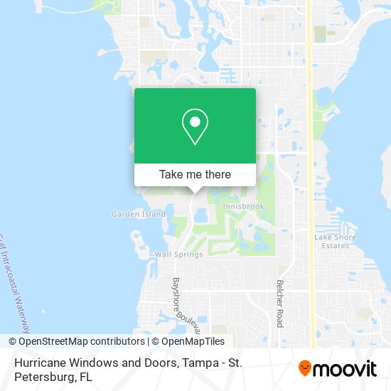 Mapa de Hurricane Windows and Doors