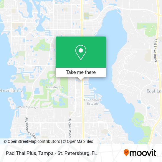 Pad Thai Plus map