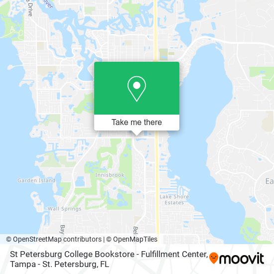 St Petersburg College Bookstore - Fulfillment Center map