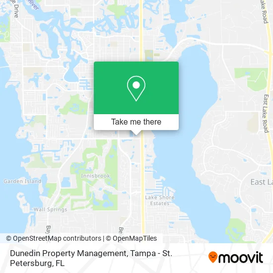 Dunedin Property Management map
