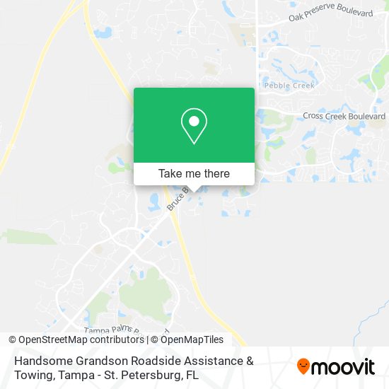 Handsome Grandson Roadside Assistance & Towing map