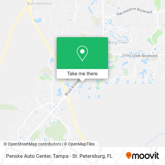 Mapa de Penske Auto Center