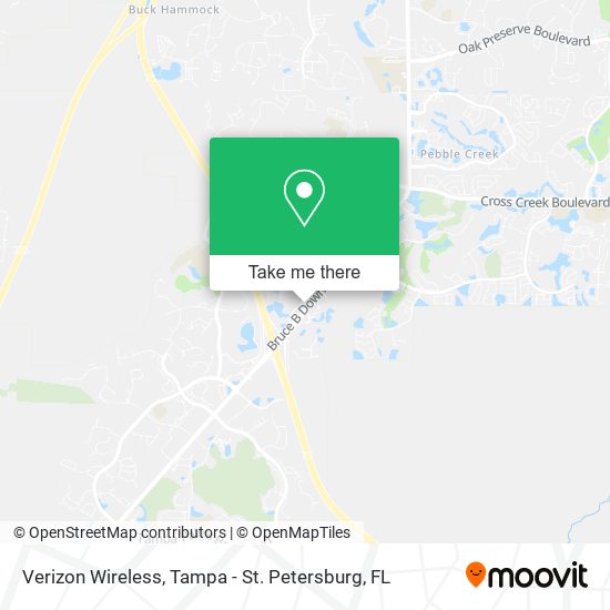 Mapa de Verizon Wireless
