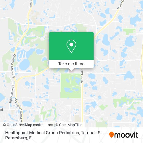 Mapa de Healthpoint Medical Group Pediatrics
