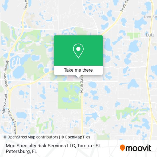 Mapa de Mgu Specialty Risk Services LLC