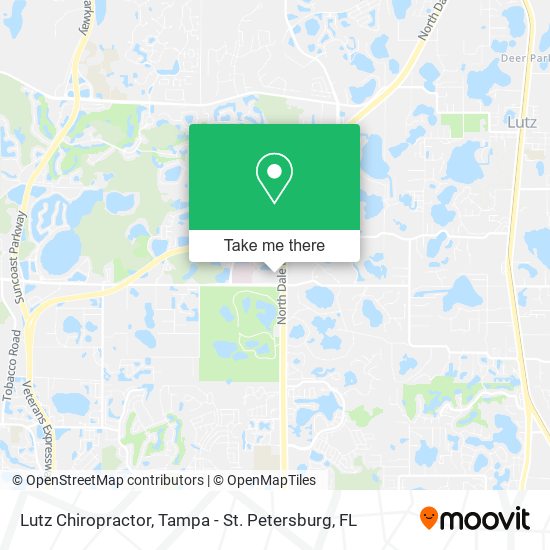 Mapa de Lutz Chiropractor