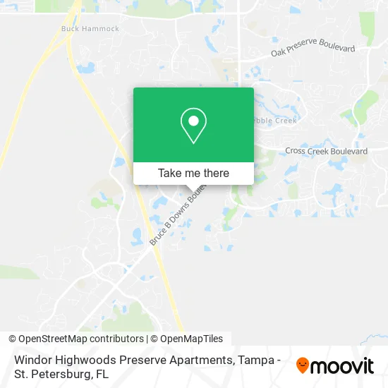 Windor Highwoods Preserve Apartments map