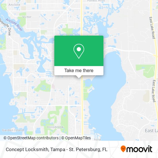 Concept Locksmith map