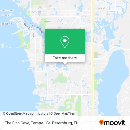 The Fish Cave map