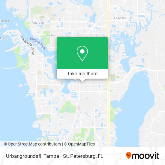 Urbangroundsfl map