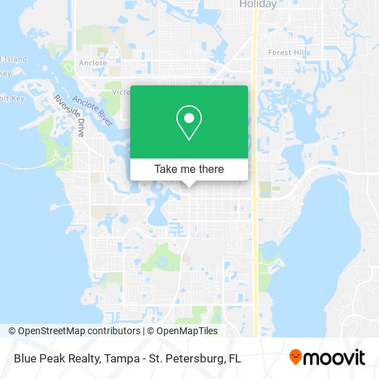 Mapa de Blue Peak Realty
