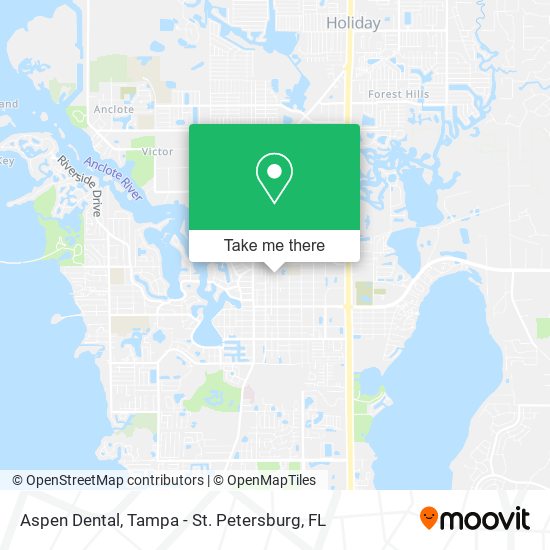 Aspen Dental map