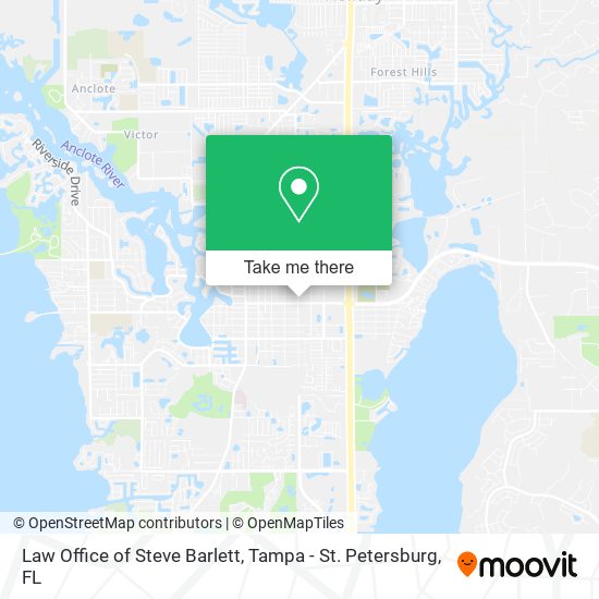 Law Office of Steve Barlett map