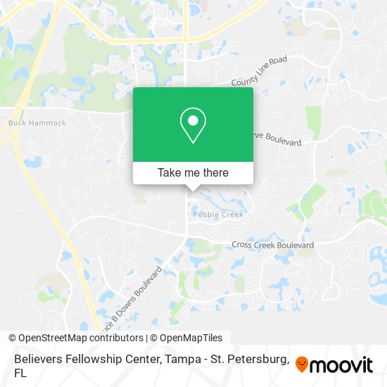 Mapa de Believers Fellowship Center