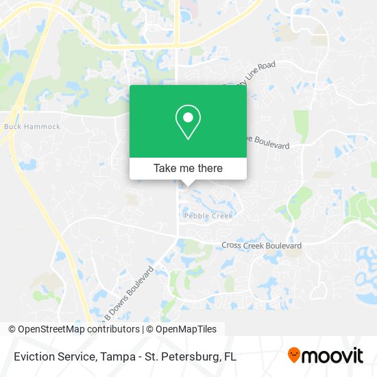 Eviction Service map