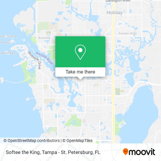Softee the King map