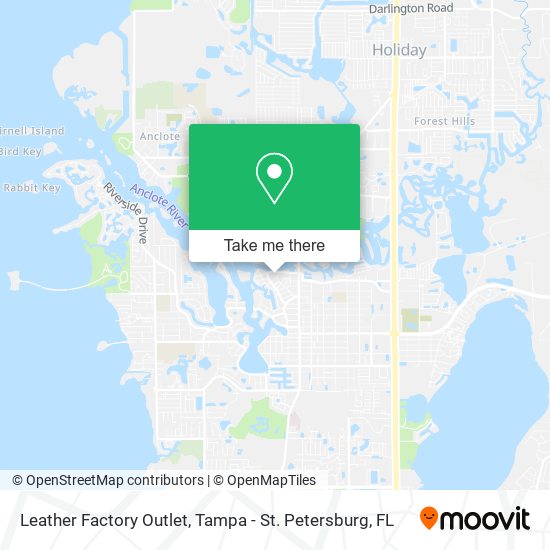 Leather Factory Outlet map