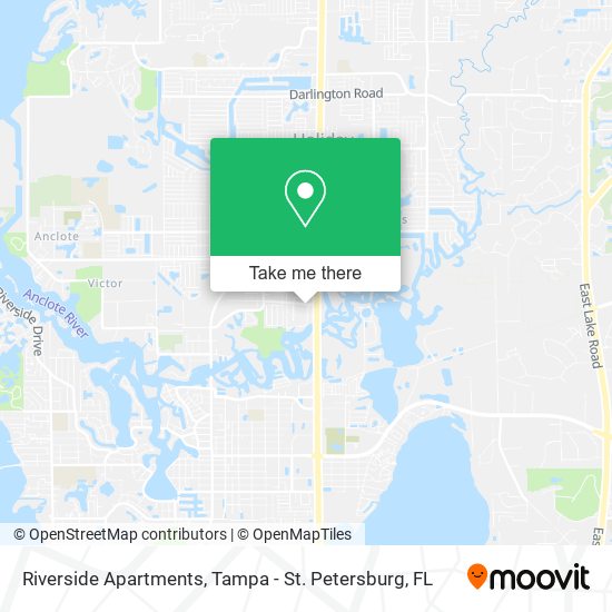 Riverside Apartments map