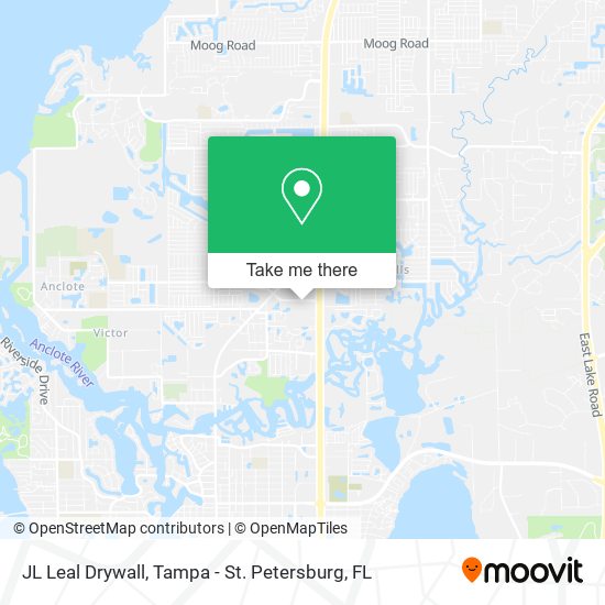 Mapa de JL Leal Drywall