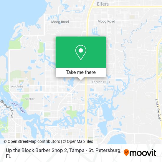 Up the Block Barber Shop 2 map