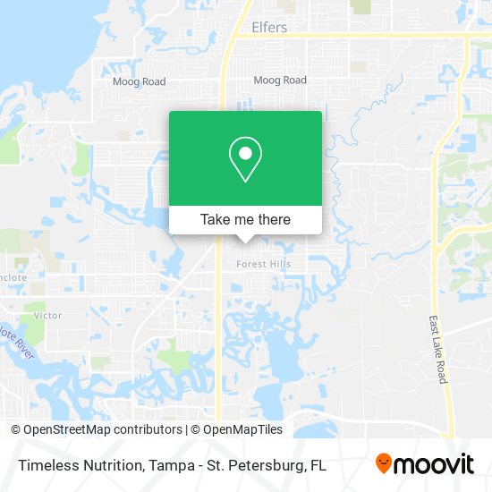 Mapa de Timeless Nutrition