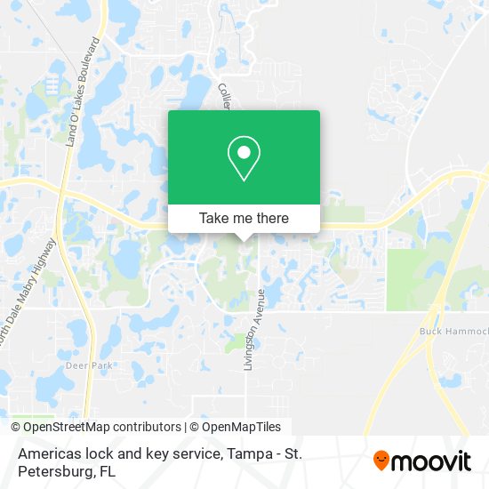 Americas lock and key service map