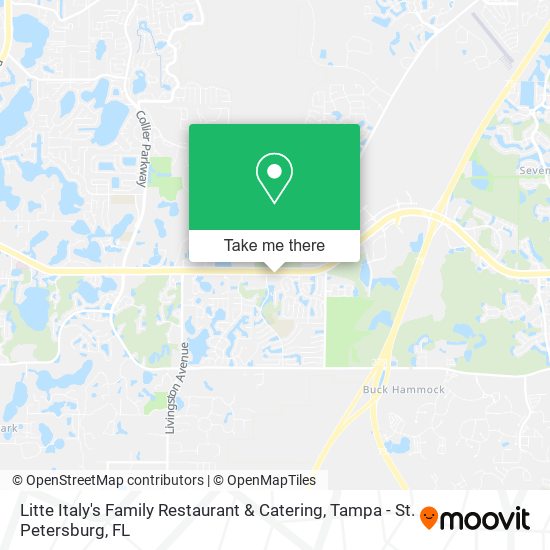 Mapa de Litte Italy's Family Restaurant & Catering