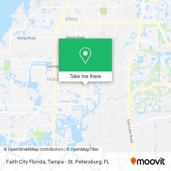 Faith City Florida map