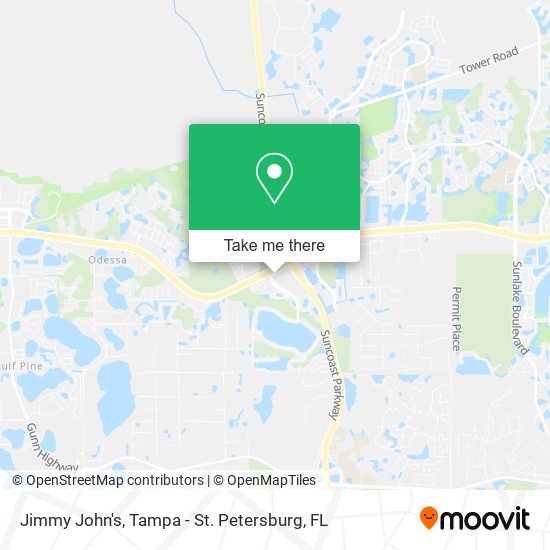 Mapa de Jimmy John's