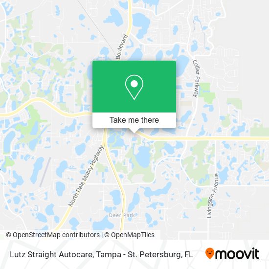 Mapa de Lutz Straight Autocare