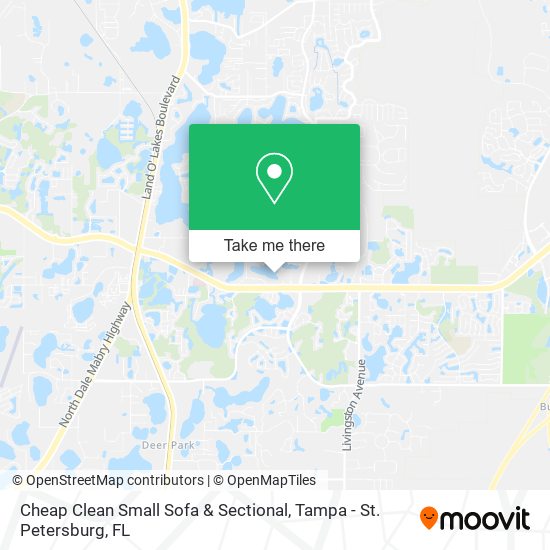 Mapa de Cheap Clean Small Sofa & Sectional