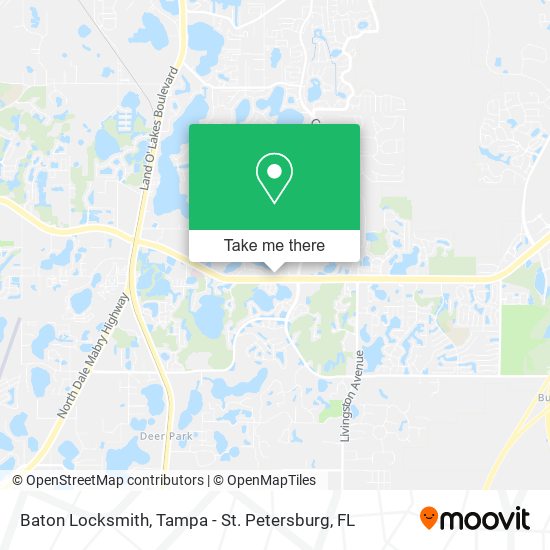 Mapa de Baton Locksmith