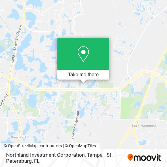 Northland Investment Corporation map
