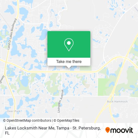 Mapa de Lakes Locksmith Near Me