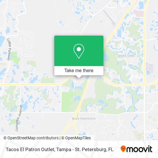 Mapa de Tacos El Patron Outlet