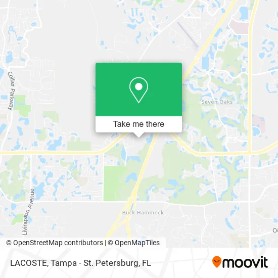 LACOSTE map