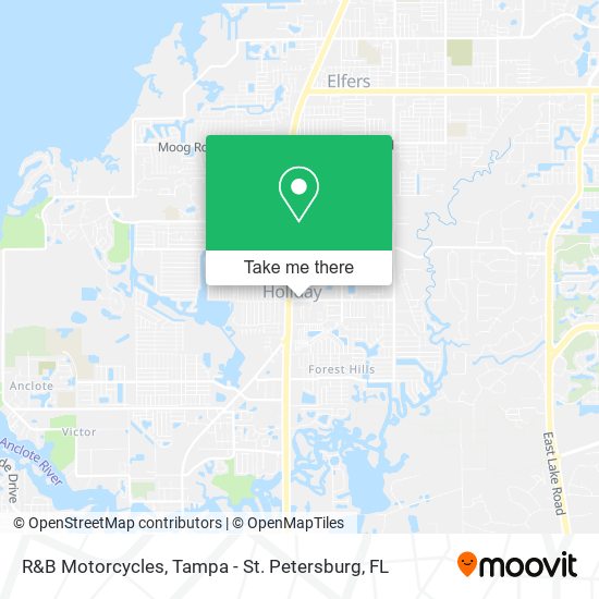R&B Motorcycles map