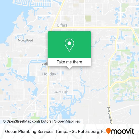 Ocean Plumbing Services map