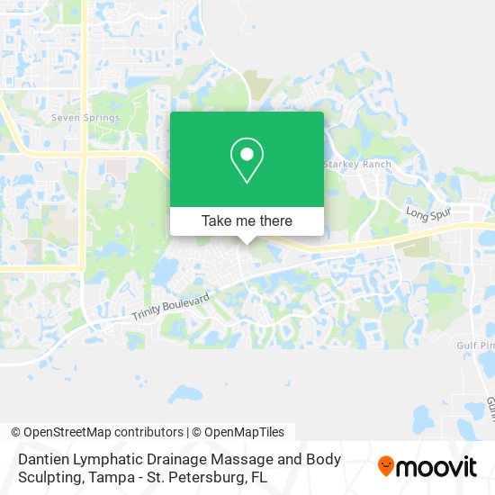 Dantien Lymphatic Drainage Massage and Body Sculpting map