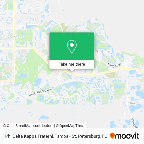 Mapa de Phi Delta Kappa Fraterni